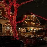 Christmas lights in Dyker Heights Brooklyn