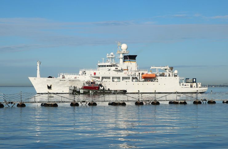 USNS Maury, New York Harbor Channel