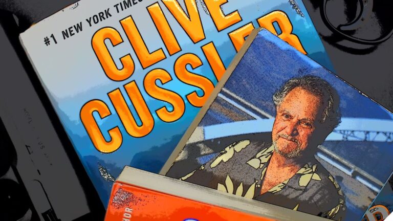 Adventure novelist & under water explorer, Clive Cussler