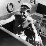 Lt. John F. Kennedy skipper aboard the PT-109