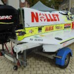 Racing motorboat Nr1 